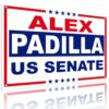 Alex Padilla US Senate Campaign Decorative Aluminum Metal Sign, 8x12 Inch, for Home Garage, Man Cave, Political Supporters, Outdoor Wall Decor