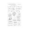 Alex Syberia Designs- Love Tickets Stamp Set