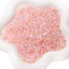 Alianm Bead Spacers Spacer Beads Kit Gold Beads for Jew 1500 Pcs 4mm Glass Rice Beads Multi-Color Loose Spacer for Jewelry Making