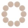 Alianm Wooden Clock Face 20 Pcs 15cm Wood Clock Face DIY Blank Round Dial Plate for Craft Painting Replacement