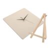 Alianm Wooden Clock Face 2 Pack Blank Wood Wall Clock DIY Kit Unfinished Square Dial Plate 30cm for Painting Craft