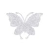 Alipis DIY Rhinestone Car Sticker Decal with Self-Adhesive 3D Bling Gems for Wood and Paper Surfaces, Easy to Stick Decorative Auto Decals for Bumper, Window, Laptop, and Luggage