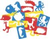 All About Lines Unruly Rulers Stencil Set for Kids – Line Art Learning Tool with Animal-Themed Wavy, Straight, Curved & Jagged Line Templates for Drawing & STEAM Creativity