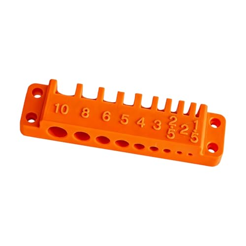 Allen Wrench Holder Wall Mount Organizer, Metric Tool Storage Rack with Labeled Slots for Tool Room Setup Jobs Allen Wrench Holder Wall Mount Metric Storage Garage Worktable Workshop Repair Station