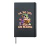 All The Cool Kids Are Reading Dragon Teacher Hardcover Journal, Black