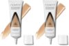 Almay Hydrating Liquid Foundation Tint, Lightweight with Light Coverage, Naturally Dewy Finish, Hypoallergenic, Dermatologist TestedFragrance Free, 130 Sand, 0.94 fl oz. (Pack of 2)