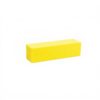 Almencla Nail Polishing Block 4 Sided Block Nail File Sanding Block Multi Surface Lightweight Design Suitable for Home Manicure Travel Nail Care, Yellow