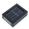 Alomejor LED Solar Wall Light with IP65 UpDown Lighting for Gardens (White Light 2LED)