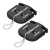 Alomejor Score Counter, 2pcs Portable Mini Stroke Counter Simple Attachment to Belt