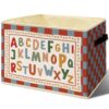 Alphabet Educational Star Storage Bins Box Foldable Basket for Organizing
