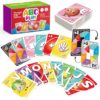 Alphabet Flash Cards for Kids Ages 4–8, 148 Double-Sided Symbol Matching Flash Cards, Toddler Letter & Color Flashcards, Kindergarten Classroom Homeschool Preschool Learning Activity