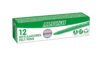 Alpino Box of 12 Standing Markers Grey | Washable Markers for Kids | Bright Markers | Ideal for School | Super Durable Fibre Tip and Safe Water Based Ink