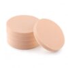 Alrhso 5 Pack Nude Round Makeup Sponge Flat Makeup Sponges for Foundation