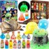 Alritz Science Potion Kits for Kids - 23 Magic Mix Potion Bottles, Witches Cauldron, Birthday Party Decorations Gifts Toys for Boys Girls 8 9 10 11+ Years Old