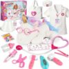 Alritz Unicorn Doctor Kit Pretend Play Set for Girls Ages 3+