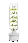 ALTO GARDEN GX Hydroponic Tower | Vertical Planter Tower | Hydroponics Growing System Kit | Food Grade with 24 Net Pots (with LED Grow Lights)