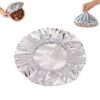 Aluminum Foil Covers, Aluminum Foil Food Covers, Reusables AluminumFoil Food Cover, Elastic Heat Retaining Cover for Foods, AluminumFoil InsulatedCovers for Foods, Elastic Edges for Bowls & Plates