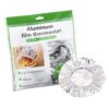 Aluminum Foil Plate Cover Set for Home Dinner or Picnic Easy to Use and Insulation Sleeves Thermal Preservation Lid