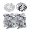 Aluminum Food Covers With Elastic - 50-Pack Cookie Wrap Sheet