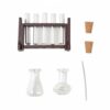Amagogo Miniature Dollhouse Test Glass Accessory Birch Wood Construction Realistic 1 12 Scale Suitable for Collectors School Classroom Decor Pharmacy Scenes, Coffee