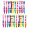 amassan 7PC Liquid Motion Bubble Timer Fidget Sensory Pens for Kids