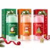 Amavheaf Christmas Hand & Foot Moisturizing Care Stick (3 Colour Set)