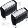 AmazingSpark 2 Pcs Teacher Stamps for Classroom Self Inking Completed Teacher Grading Stamps Checkbox for Classroom Accommodations Stamp Completed Grading Back to School Homework Dormitory Supplies