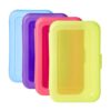 Amazon Basics 4-Pack Large Pencil Cases, Storage Organizer, Durable Plastic School Supply Box, Multi-Color Student Organization for Office, College & Classroom Supplies