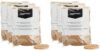Amazon Basics Rubber Bands, Office Supplies, Size 19 (3-1/2 x 1/16 Inch), Stretchy, 1250 Bands/1 lb. Pack, 6-Pack, Tan