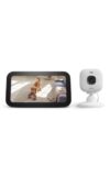 Amazon Echo Show 5 Smart Display with Alexa+ & Blink Mini 2K+ Indoor Security Camera Bundle - 2x Bass, Night Vision, Motion Detection
