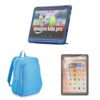 Amazon Fire HD 10 Kids Pro tablet (32 GB, Nebula) Backpack Travel Bundle