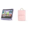 Amazon Fire HD 10 Kids Pro tablet Sleeve Bundle — Bundle includes Amazon Fire HD 10 Kids Pro tablet, 32GB, Happy Day & Pink Carrying Case