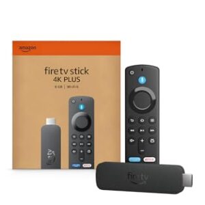 Amazon Fire TV Stick 4K Plus (newest model) with AI-powered Fire TV Search, Wi-Fi 6, stream hundreds of thousands of movies and shows, free & live TV, find shows faster with Alexa+