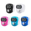 Amble 5 Pack Finger Clicker Counter, Tally Counter with 5-Digit LCD Electronic Digital Display, Clickers for Knitting, Golf, Lap, and Inventory Counting