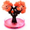 Ameble Mini Heart Shaped Growing Tree, Paper Tree DIY Crystal Growing Kit, Novelty Toy for Kids, Valentine's Day Decor, Science Experiment Craft