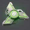 AMEIYUN Anti-Anxiety Fidget Hand Spinner, Double-Sided Luminous Fidget Toys Focus Finger Spinning Toy Relieving Stress Boredom ADHD Autism (Green,B)