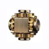 AMEIYUN Metal Fidget Hand Spinner, Brass Gear Handheld Hand Toys, Finger Spinning for Adults & Kids, Stress Relief Spinner Relieving Boredom ADHD Autism