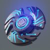 AMEIYUN Metal Fidget Hand Spinner, Toy for Stress Anxiety Relief, Fingertip Gyro Gadget, Luminous Finger Spinners Sensory Desk Toy for Kid Adult (Blue,C)