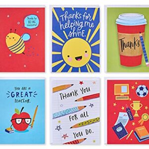 American Greetings Teacher Thank You Cards with Envelopes, Teacher Appreciation (48-Count)