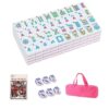 American Mahjong Set, Standard 1.2in Tiles, 160 Mahjong Tiles