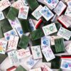 American Mahjong Tile Set 160 Acrylic Layered Mahjong Tiles Clear Engraving