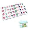 American Mahjong Tile Set 4 Layer, 160 Premium Green Acrylic Mahjong Tiles