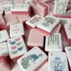 American Mahjong Tiles Set, 160 Mahjong Tiles, Acrylic Mahjong Game Set,