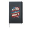 American Sixth GRADE VIBES Teacher I Teach Cutest Pumpkins Hardcover Journal, Black