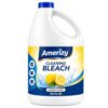 Amerizy Cleaning Bleach, Lemon Scent, 121 fl oz, Liquid Household Bleach for Laundry and Everyday Home Cleaning, Large Size Bottle