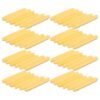 Amosfun 100pcs Compressed Facial Sponges, round Yellow Cleansing Pads with Instant Use and Deep Cleansing Features, Ergonomic Design for Home Skincare Essentials and Travel