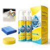 Amuzeal 4-in-1 Multi-purpose Foam Cleaner, All-Purpose Cleaning No-Rinse Cleaner (2PCS)