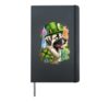 Anatolian Shepherd Dog St Patricks Day Artwork Hardcover Journal, Black