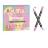 ANDITYX Sided Art Pens with Soft Brush Tips Watercolor Markers Pens for Creative Colorings Projects and Double Tip Pastel Markers Soft Brush Watercolor