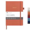 &And Per Se 2027 Planner, 12-Month Monthly & Weekly, 2027 Calendar Planner with 100gsm Paper, A5 Hardcover Faux Leather, 5.7" x 8" (Terracotta)